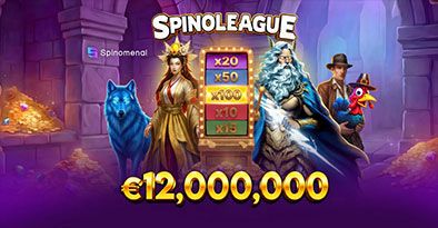 Torneio de slots Spinomenal. 